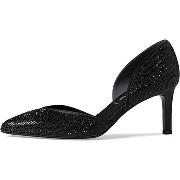 Anne Klein Riella women heeled sandals heeled pumps black 8.5 - Picture 4 of 4